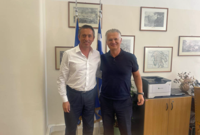 Αναπτυξιακές προοπτικές και υποδομές στο επίκεντρο των συζητήσεων του Περιφερειάρχη Δημήτρη Πτωχού με τον Βουλευτή Μεσσηνίας Περικλή Μαντά